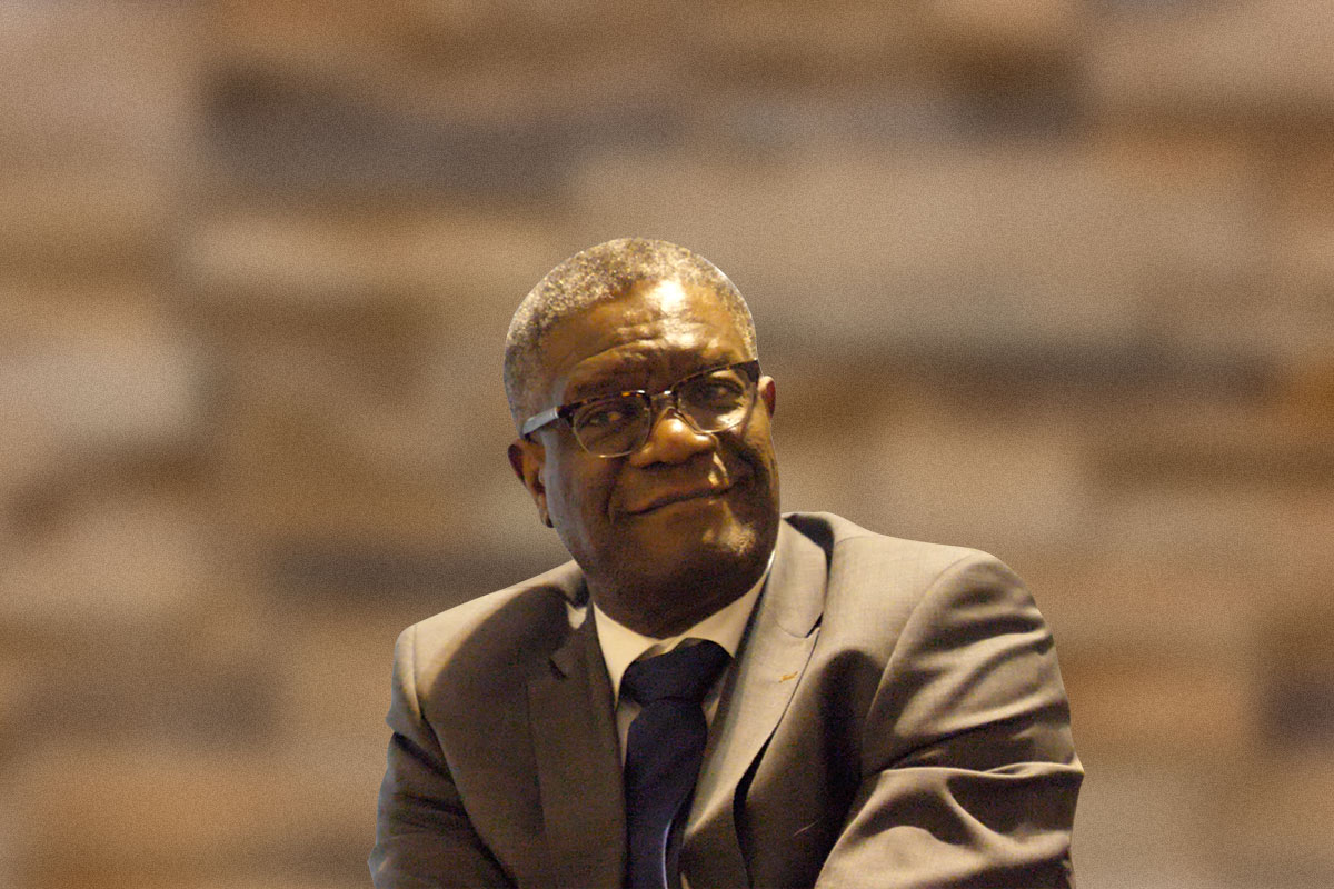 Quand vous choisissez toujours le plus avantageux pour vous-même denis mukwege, gynécologue, pasteur